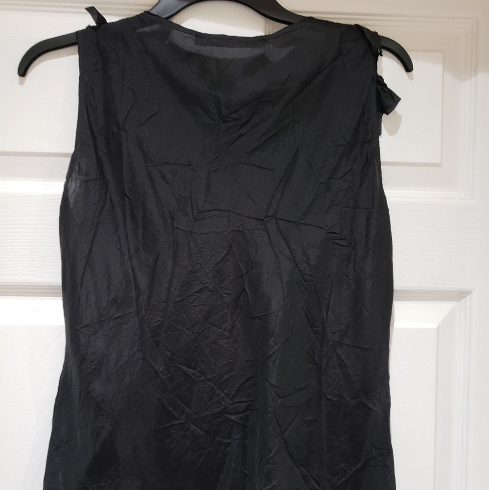 Satin tank top